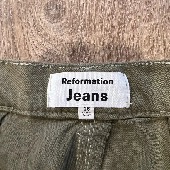 Reformation Bailey High Rise Utility Pants - Picture 6 of 12